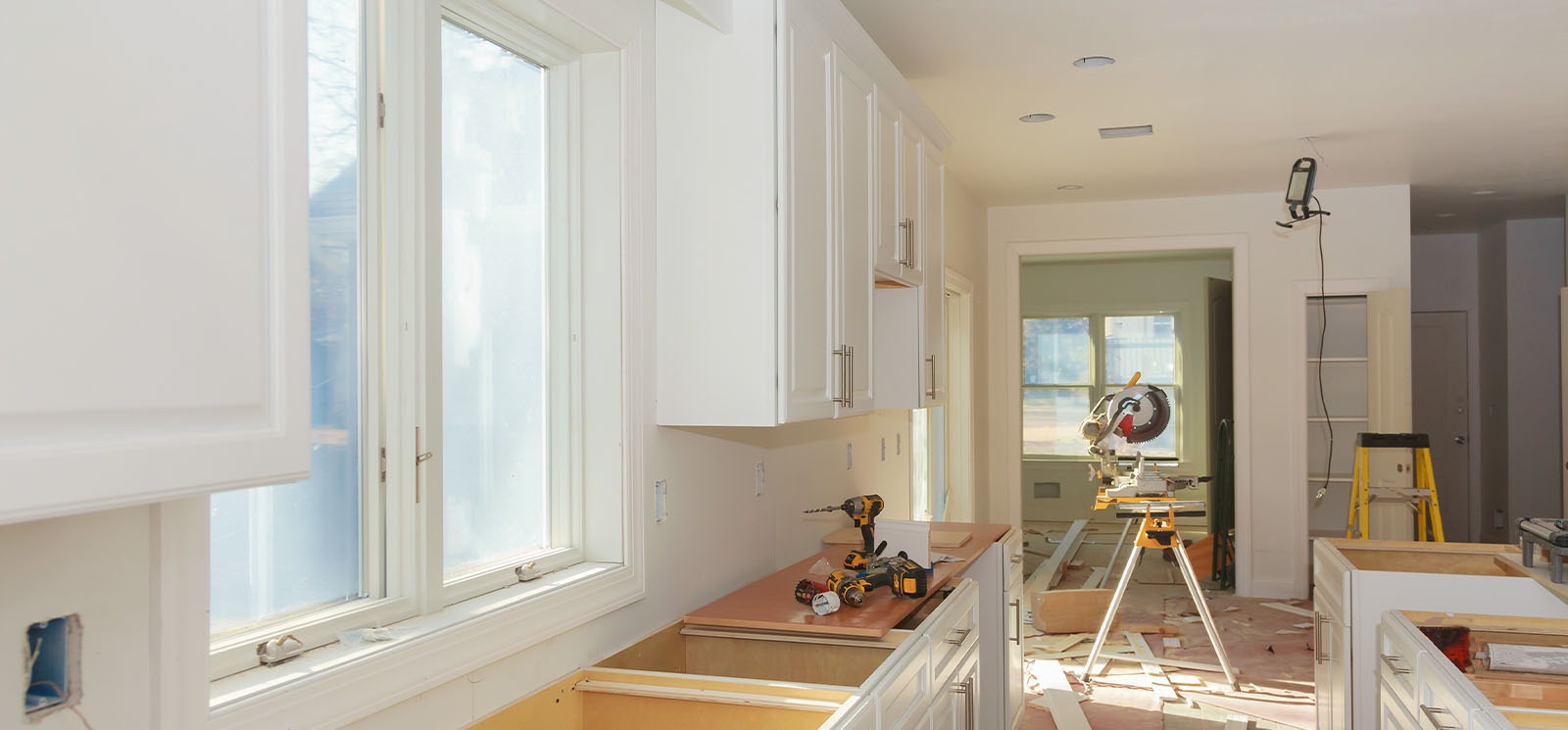Custom kitchen cabinets of installation base of kitchen cabinets