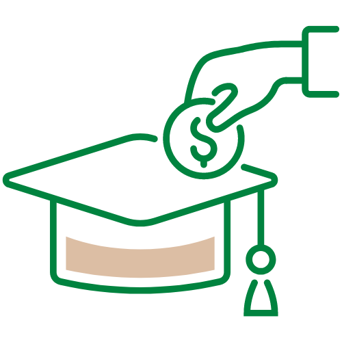 Education savings icon